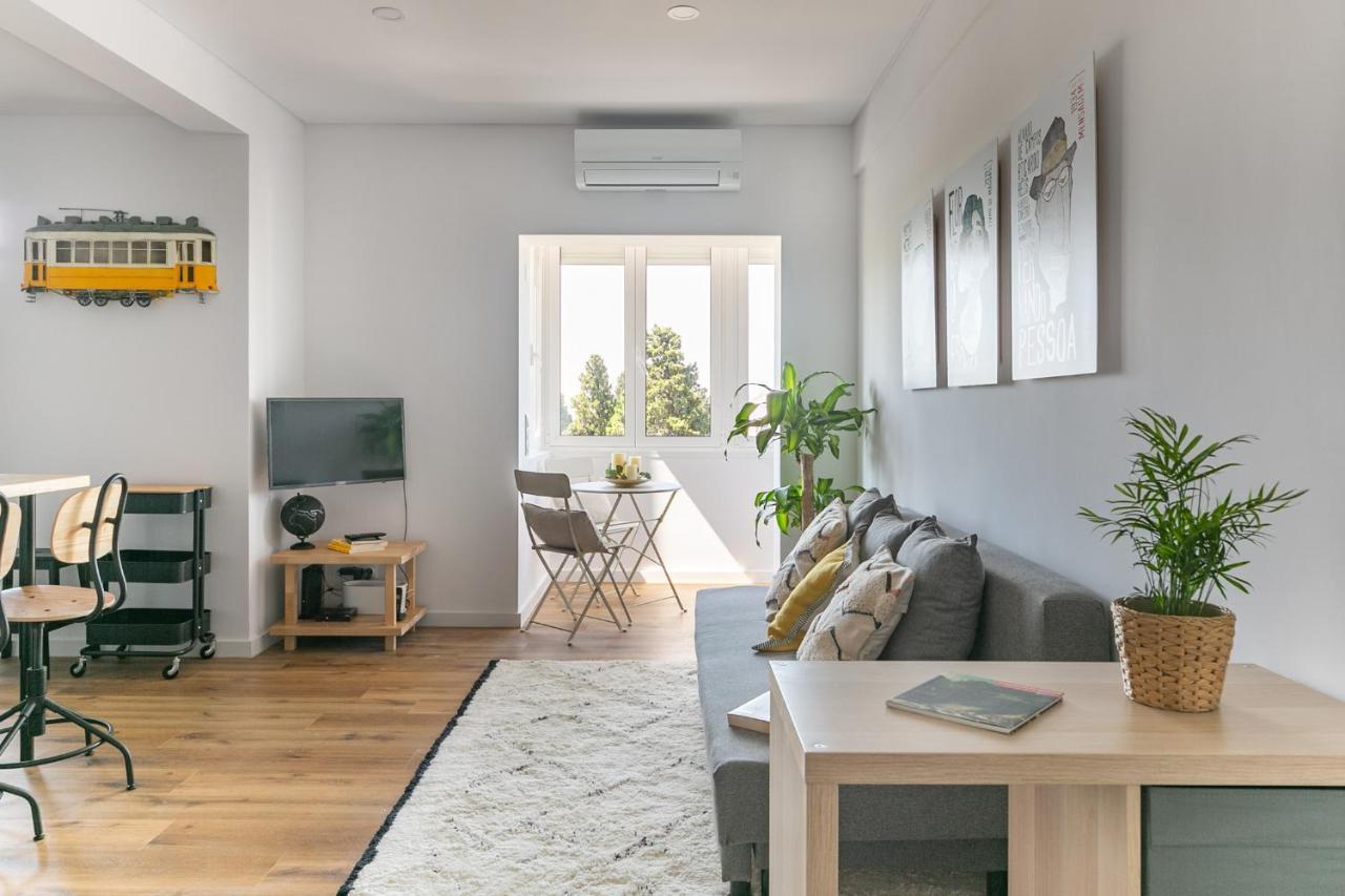 Spacious Apt Campo D'Ourique With Ac Lisboa Exterior foto